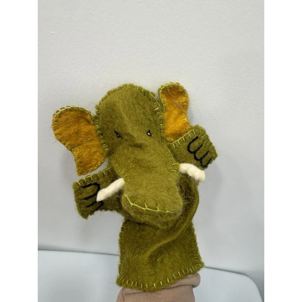 Rachel MacHenry for Samii Artisan Wool/Cotton Hand Puppet